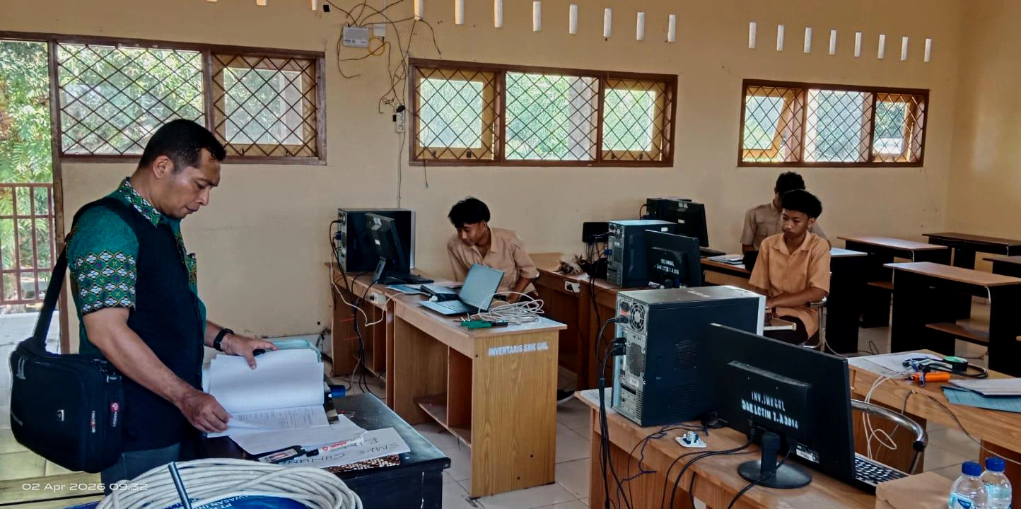 Pembekalan Ujian LSP-P1 UKK TKJ SMKS Gunung Rinjani Lombok Tahun 2026 Berjalan Lancar