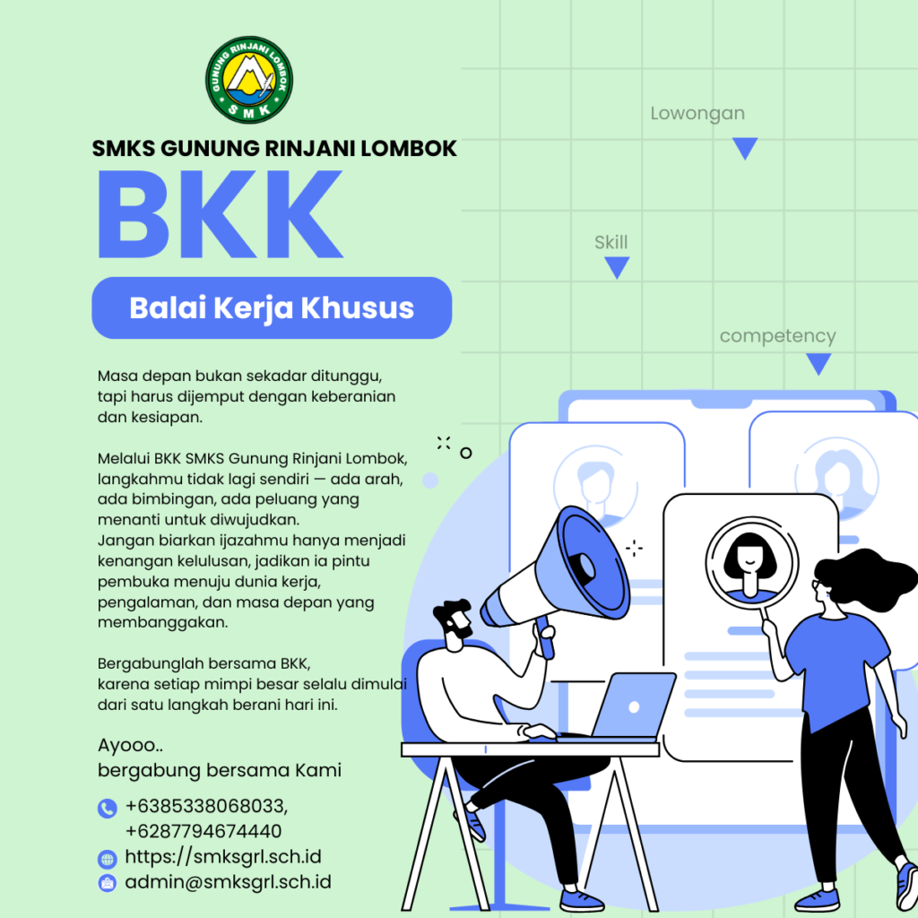 bkk SMKS Gunung Rinjani Lombok