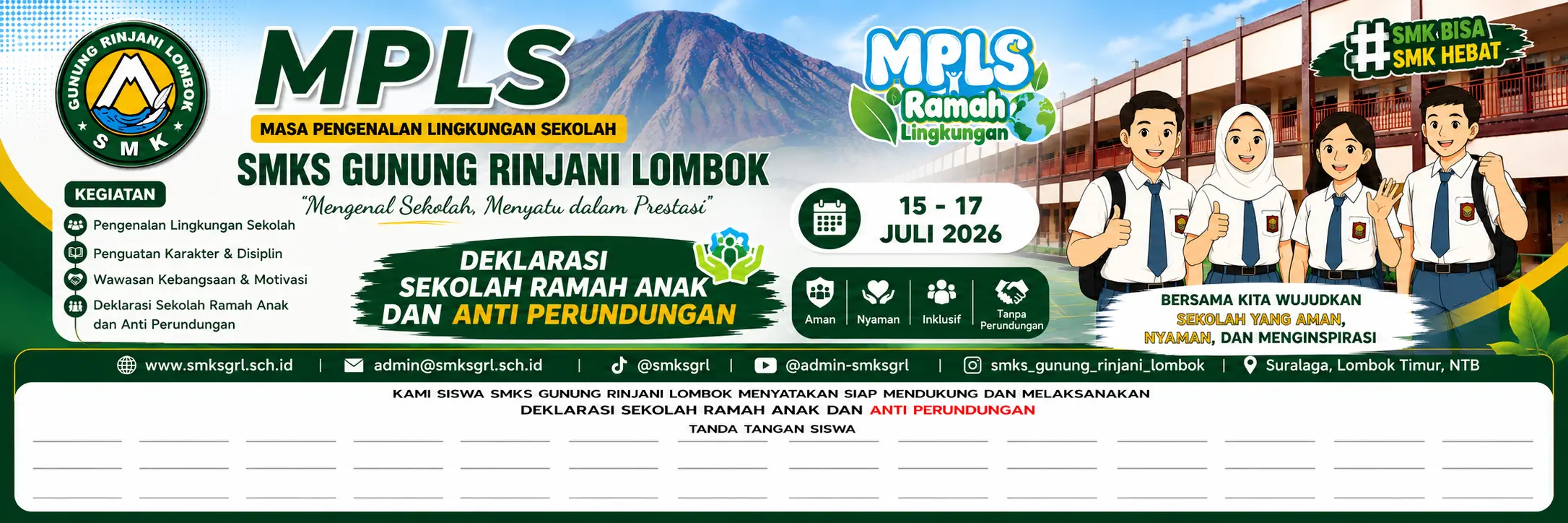 MPLS-SMKS-Gunung Rinjani Lombok 2026